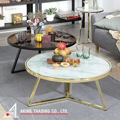 GALLICO Living room metal coffee tables & side tables