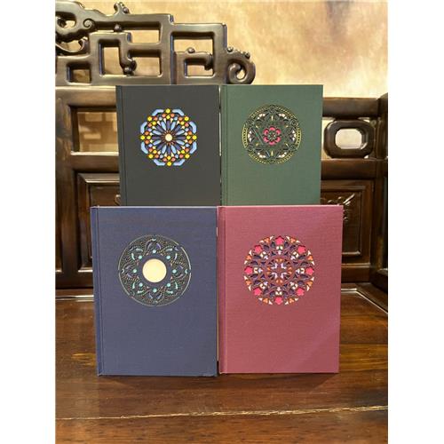 Stained Glass Laser Cutting Book Cloth Journal