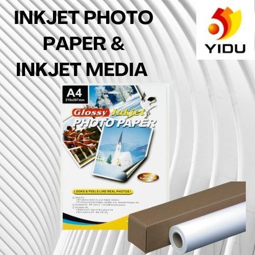 INKJET PHOTO PAPER AND INKJET MEDIA