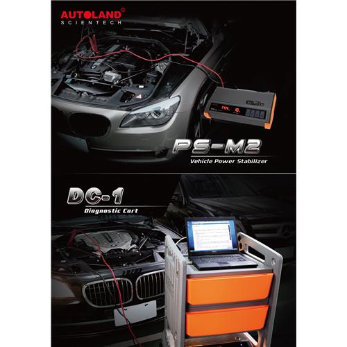 PS-M2 Vehicle Power Stabilizer & DC-1 Diagnostic Cart