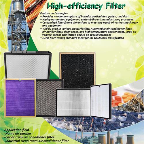 Hepa Filter/ Precleaner use