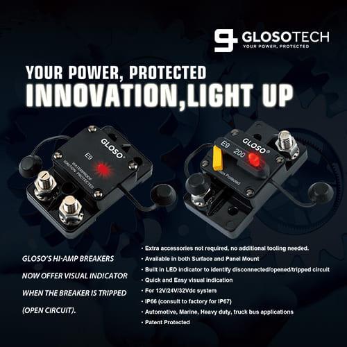 Hi-Amp Warning Indicator Thermal Protector