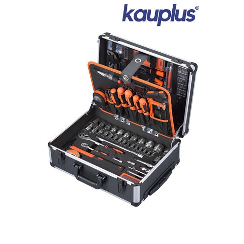 ST-9475 177PCS HOUSEHOLD TOOL SET WITH ALUMINUM TOOL TROLLEY