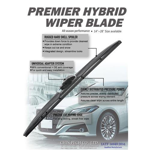 CH-612-1 UNIVERSAL + OE HYBRID WIPER BLADE