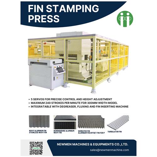 FIN STAMPING PRESS
