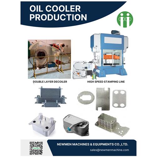 OIL COOLER PRODUCTION
