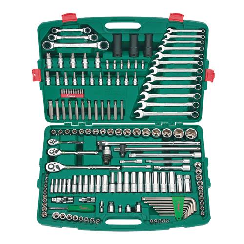 TK-163 Tool Kit 163PCs-Socket & Combination Wrench Set