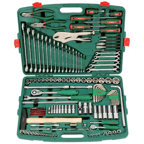 TK-158V Tool Kit 158 PCs-Socket & Combination Wrench Set