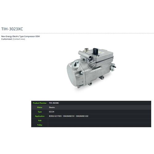 New Energy Electric Type Compressor